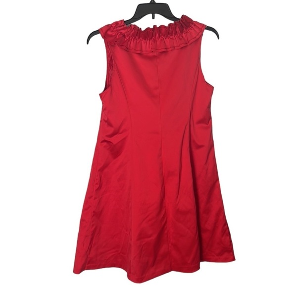 Lane Bryant Red Ruffle Mini Dress - Picture 3 of 6